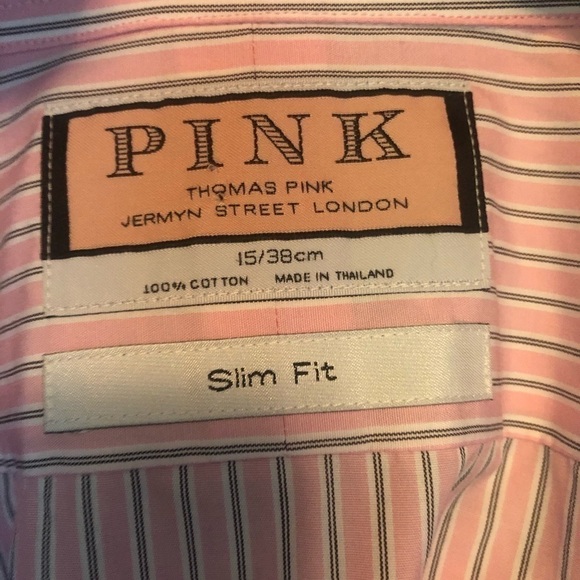 𝅺thomas pink dress shirt - Picture 3 of 3